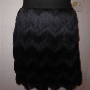 BCBG Fringe skirt